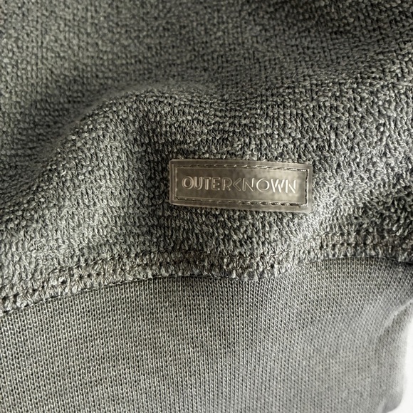 Outerknown Set Crewneck And Joggers French Terry Sage Green NWT - Picture 10 of 11